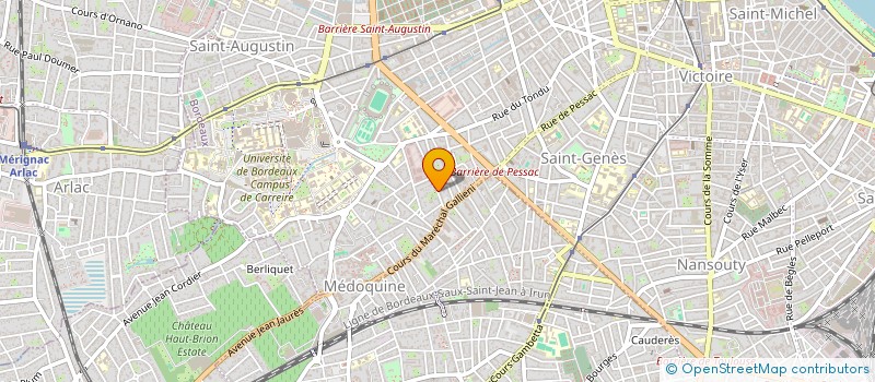 localisation de l'entreprise MONSIEUR TOM CINQUIN  BORDEAUX