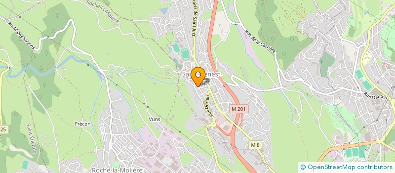 localisation de l'entreprise MONSIEUR TOM CIZERON  SAINT-GENEST-LERPT