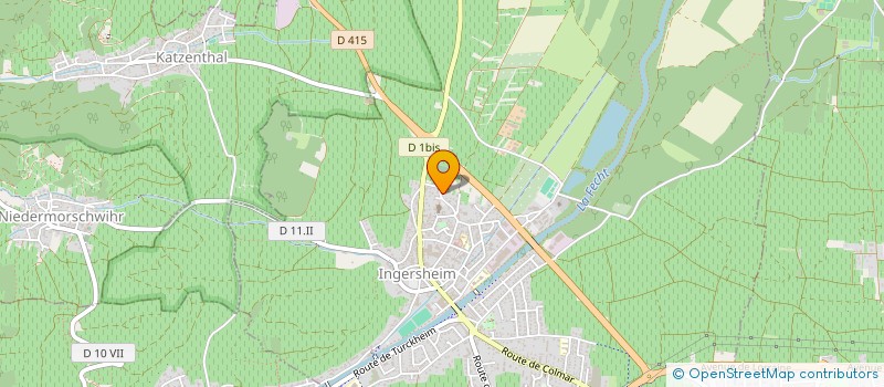 localisation de l'entreprise MONSIEUR TOM CLAUDEL  INGERSHEIM