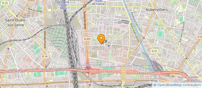 localisation de l'entreprise MONSIEUR TOM COLINET  SAINT-DENIS