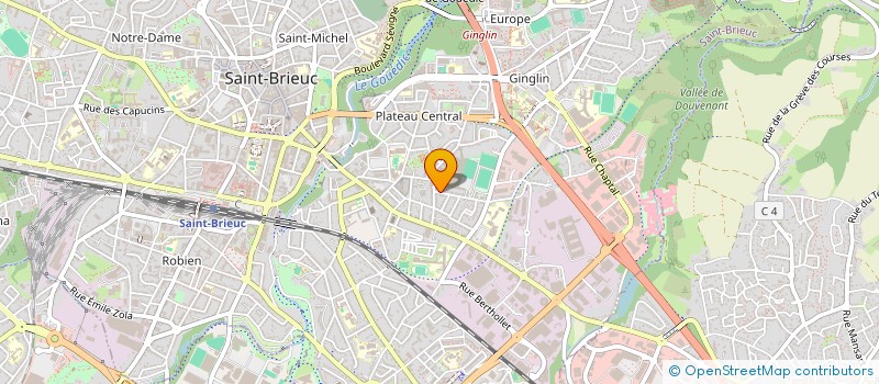 localisation de l'entreprise MONSIEUR TOM COLLIOT  SAINT-BRIEUC