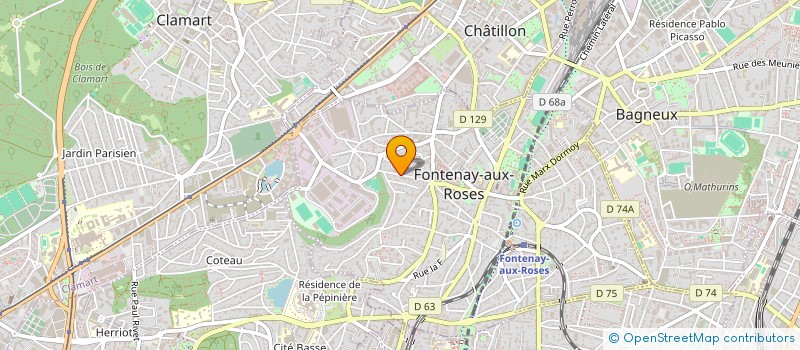 localisation de l'entreprise MONSIEUR TOM CORBIN à FONTENAY-AUX-ROSES