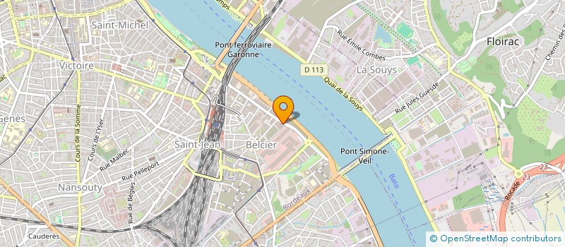 localisation de l'entreprise MONSIEUR TOM COSSE à BORDEAUX