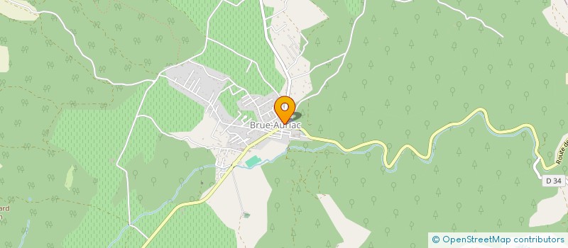 localisation de l'entreprise MONSIEUR TOM COSTE  BRUE-AURIAC