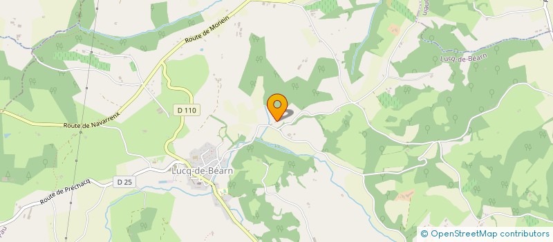 localisation de l'entreprise MONSIEUR TOM COUSIN  LUCQ-DE-BEARN