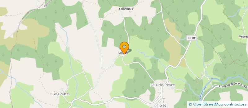 localisation de l'entreprise MONSIEUR TOM CRESPIN  PEYRE EN AUBRAC