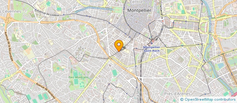 localisation de l'entreprise MONSIEUR TOM CRETIN à MONTPELLIER