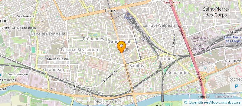 localisation de l'entreprise MONSIEUR TOM DA ROSA BROUILLET  TOURS