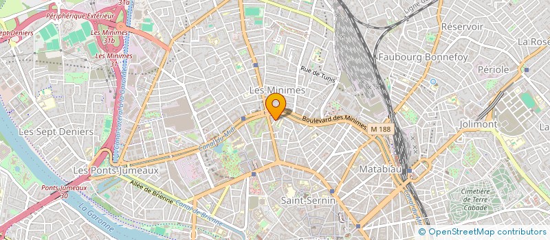 localisation de l'entreprise MONSIEUR TOM DAMBACH à TOULOUSE