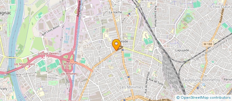 localisation de l'entreprise MONSIEUR TOM DAUBARD  TOULOUSE