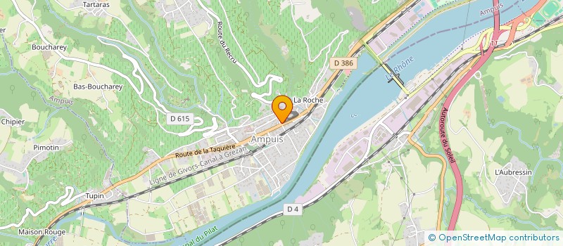 localisation de l'entreprise MONSIEUR TOM DE BAERE  AMPUIS