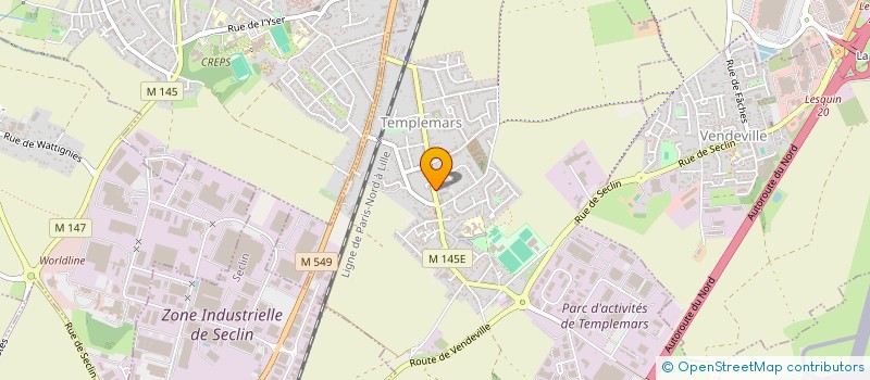 localisation de l'entreprise MONSIEUR TOM DE CROOS  TEMPLEMARS