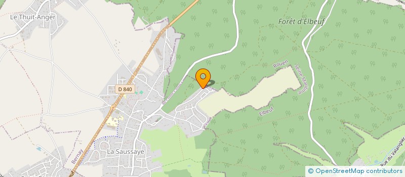 localisation de l'entreprise MONSIEUR TOM DECATHALOGNE REGNIER  LA SAUSSAYE