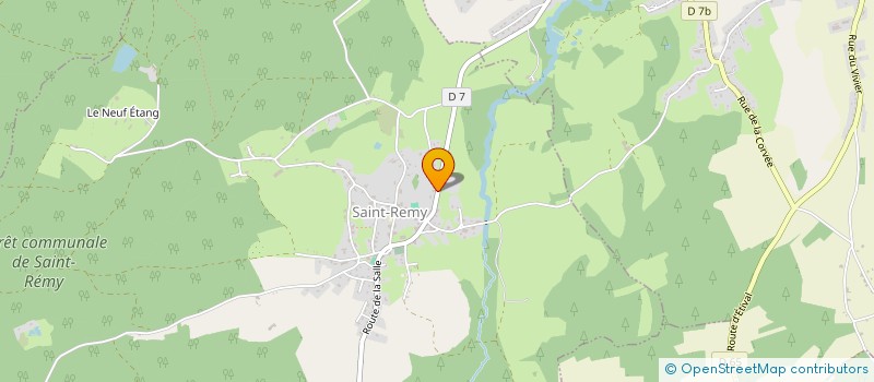 localisation de l'entreprise MONSIEUR TOM DEMANGEON  SAINT-REMY