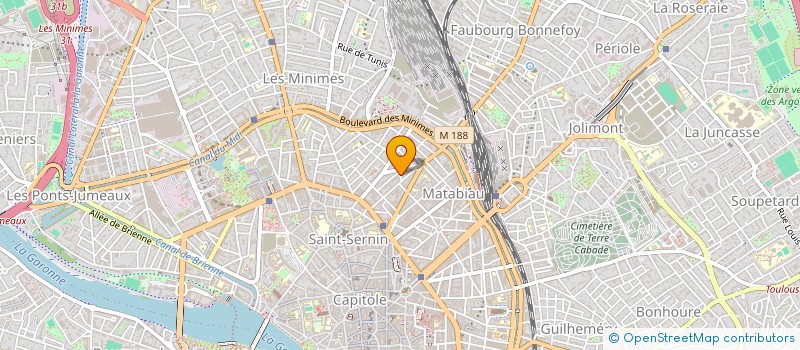 localisation de l'entreprise MONSIEUR TOM DEROGNARD à TOULOUSE