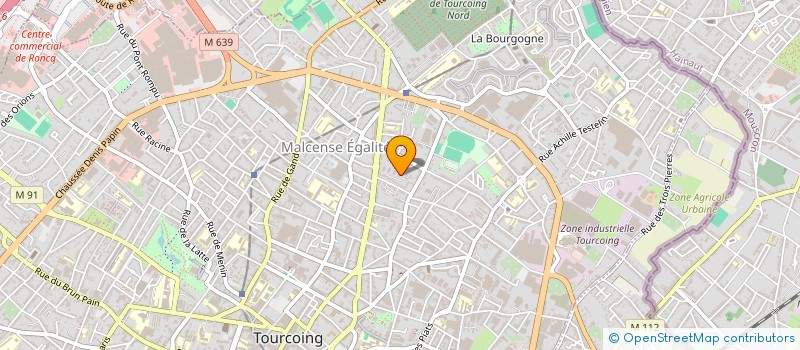 localisation de l'entreprise MONSIEUR TOM DESLYPER  TOURCOING