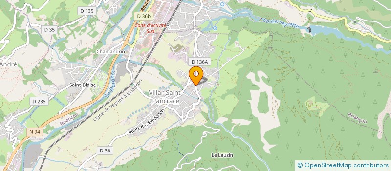 localisation de l'entreprise MONSIEUR TOM DESMET  MONTGENEVRE