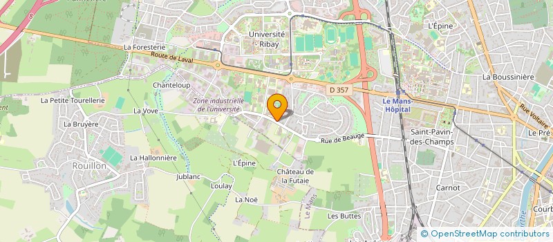 localisation de l'entreprise MONSIEUR TOM DESOR  LE MANS