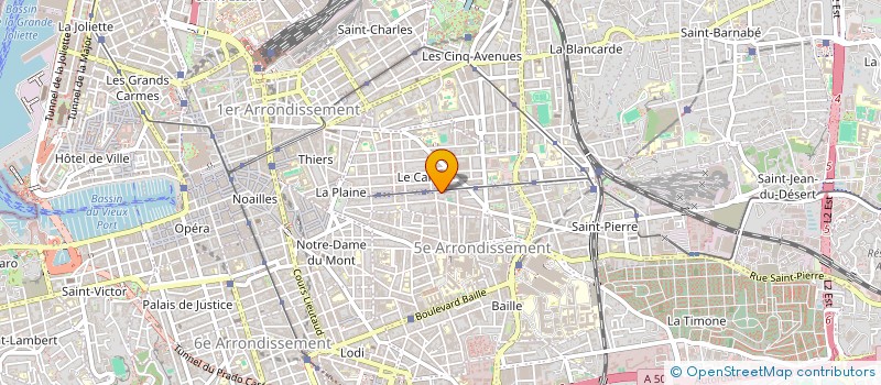 localisation de l'entreprise MONSIEUR TOM DILASSER  MARSEILLE