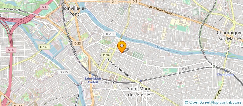 localisation de l'entreprise MONSIEUR TOM DOURSOUX  SAINT-MAUR-DES-FOSSES