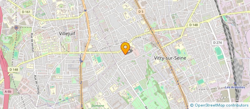 localisation de l'entreprise MONSIEUR TOM DUBOIS à VITRY-SUR-SEINE