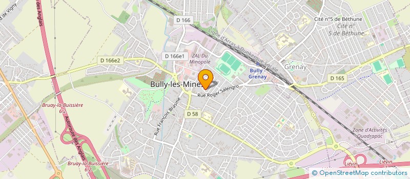 localisation de l'entreprise MONSIEUR TOM DUBOIS à BULLY-LES-MINES