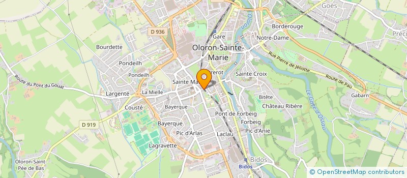 localisation de l'entreprise MONSIEUR TOM DUNAN à OLORON-SAINTE-MARIE