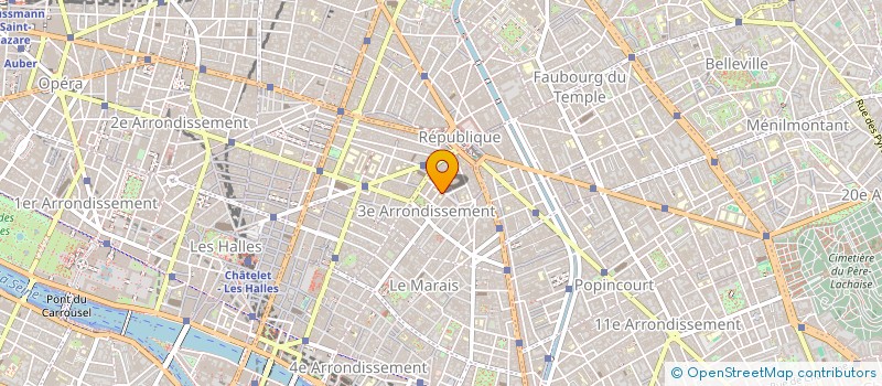 localisation de l'entreprise MONSIEUR TOM DUPRE  PARIS