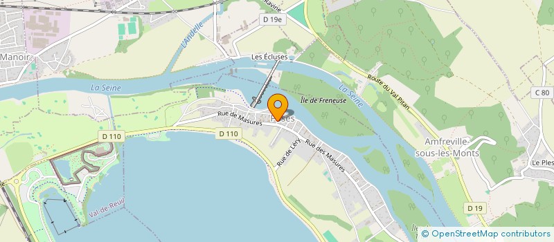 localisation de l'entreprise MONSIEUR TOM DUREL  POSES