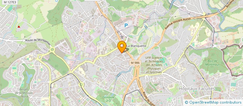 localisation de l'entreprise MONSIEUR TOM EGGER  MONTPELLIER