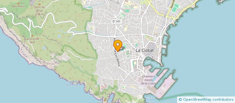 localisation de l'entreprise MONSIEUR TOM ELBEZE à LA CIOTAT