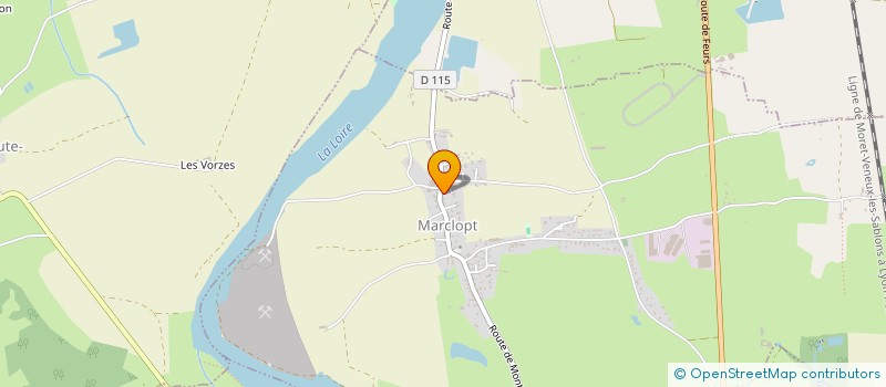 localisation de l'entreprise MONSIEUR TOM-ELRIC BERNARD  MARCLOPT