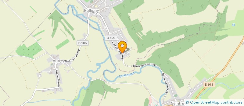 localisation de l'entreprise MONSIEUR TOM ESPOSITO  PULLIGNY