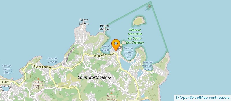 localisation de l'entreprise MONSIEUR TOM ETIENNE-RICHARD à SAINT-BARTHELEMY