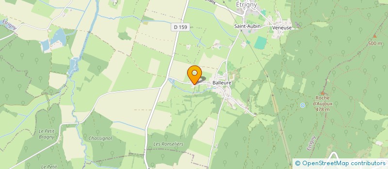 localisation de l'entreprise MONSIEUR TOM EVEN  ETRIGNY