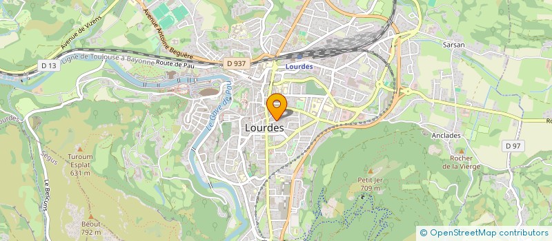 localisation de l'entreprise MONSIEUR TOM FAUCHER à LOURDES