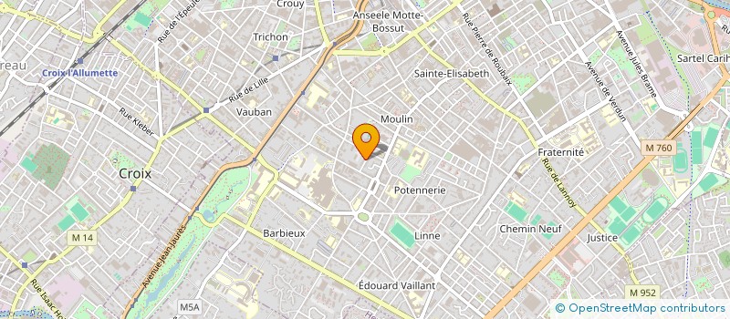 localisation de l'entreprise MONSIEUR TOM FAURE  ROUBAIX