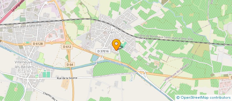 localisation de l'entreprise MONSIEUR TOM FIORE  CERS