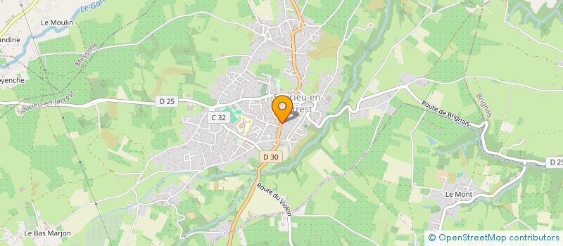 localisation de l'entreprise MONSIEUR TOM FITTE  SOUCIEU-EN-JARREST