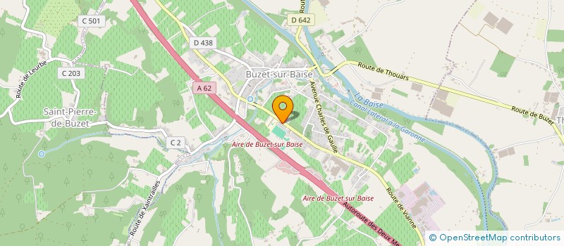 localisation de l'entreprise MONSIEUR TOM FLEURIOT  BUZET-SUR-BAISE