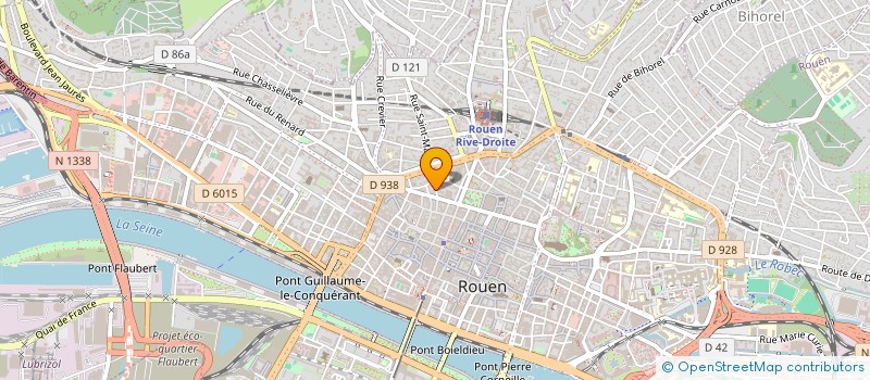 localisation de l'entreprise MONSIEUR TOM FLEURY à ROUEN