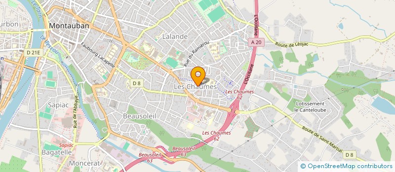 localisation de l'entreprise MONSIEUR TOM FORT à MONTAUBAN