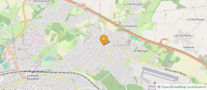 localisation de l'entreprise MONSIEUR TOM FOSSE  LA BAULE-ESCOUBLAC