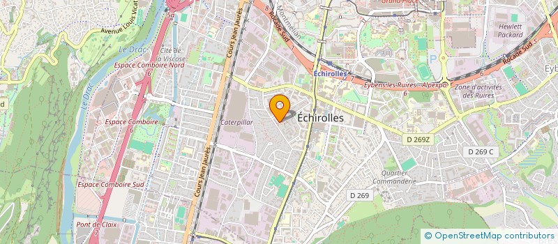 localisation de l'entreprise MONSIEUR TOM FOURGOUX à ECHIROLLES