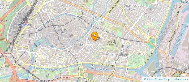 localisation de l'entreprise MONSIEUR TOM FRASER à STRASBOURG
