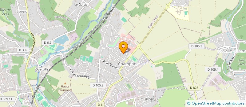 localisation de l'entreprise MONSIEUR TOM FRIAS à CHAMPHOL