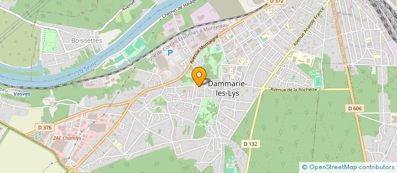 localisation de l'entreprise MONSIEUR TOM GALLET à DAMMARIE-LES-LYS