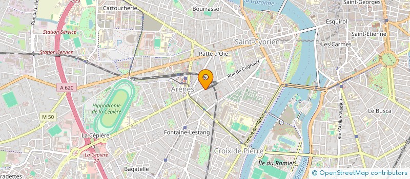 localisation de l'entreprise MONSIEUR TOM GAMBINO  TOULOUSE