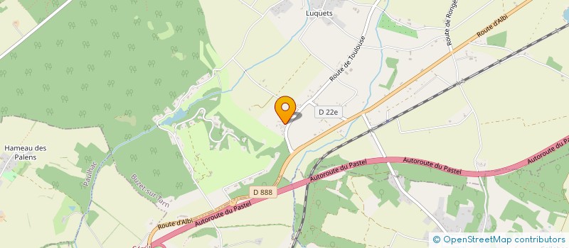 localisation de l'entreprise MONSIEUR TOM GARRIDO  BUZET-SUR-TARN