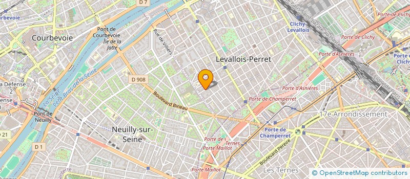 localisation de l'entreprise MONSIEUR TOM GAVIGLIO à LEVALLOIS-PERRET